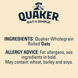 Quaker Original porridge sachets, imported from the UK
