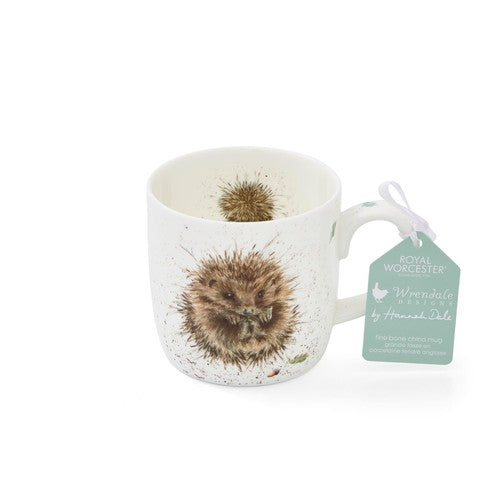Portmeirion hedgehog fine bone china mug 0.31L (British brand)