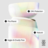 Fussy natural deodorant Sugar Crush refillable case (British brand)