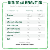 Pure Via 100% erythritol keto sweetener granules 250g, imported from the UK