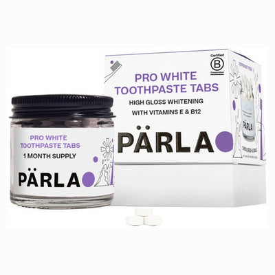 M&S PÄRLA PRO Toothpaste Tablets Sensitive Whitening 62 Tabs- Buy online at McGrocer
