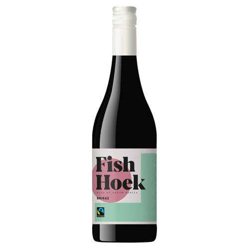 Fish Hoek Fairtrade Shiraz red wine 75cl - British product