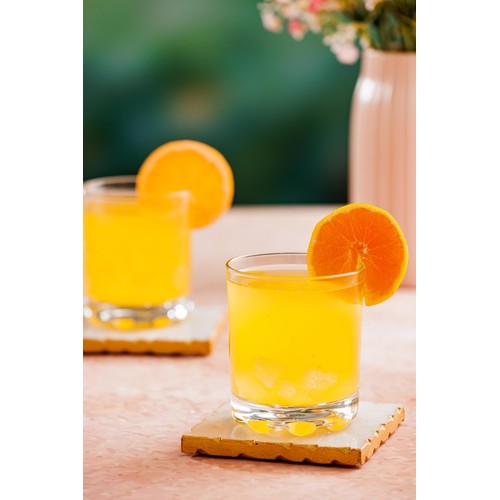 Ravenhead Hobnobs set of 4 glass tumblers 25cl, imported from the UK