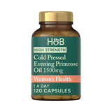 Holland  Barrett High Strength Cold Pressed Evening Primrose Oil 1500mg