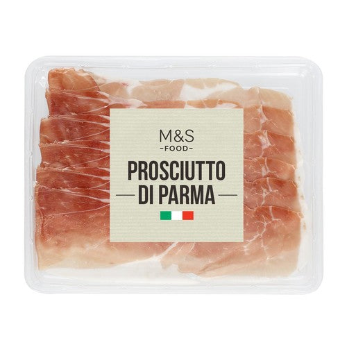 M&S Matured Italian Parma Ham 80g, imported from the UK
