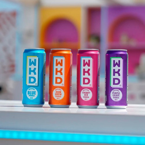 WKD Mixed Pack alcoholic premix multipack - British product