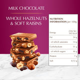 Lindt fruit and nut milk chocolate bar 150g, UK version