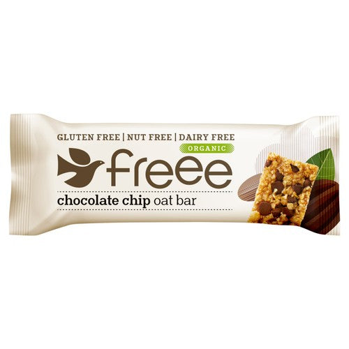 Freee Organic Gluten Free Chocolate Chip Oat Bars 35g - British product