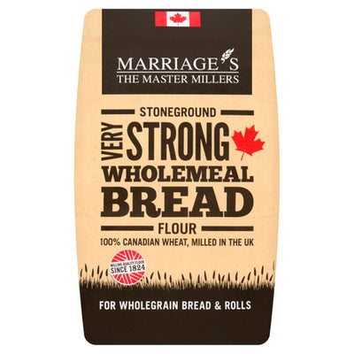 M&S Marriage's Very Strong Canadian Wholemeal Flour 1.5kg- Buy online at McGrocer