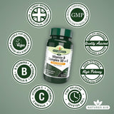 Natures Aid B Complex 50 Plus C tablets, imported from the UK