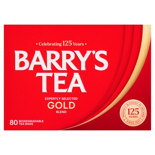 Barry's Gold Blend tea bags 80 pack - British product