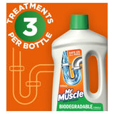 Mr Muscle biodegradable drain unclogger, imported from the UK