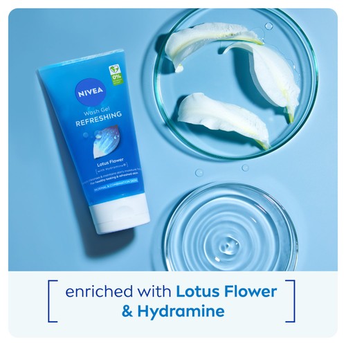 Nivea refreshing face wash gel, imported from the UK