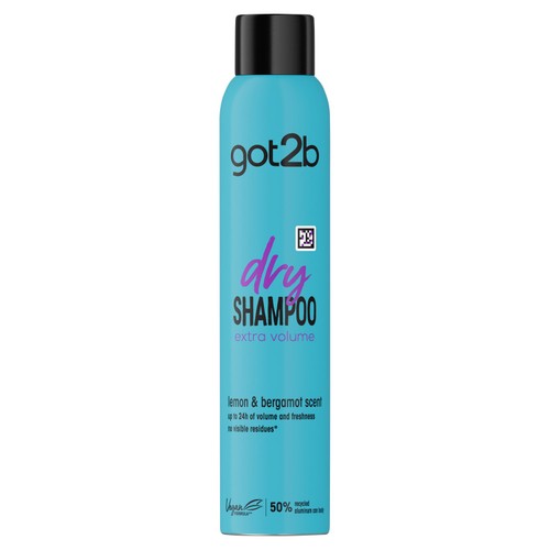 Schwarzkopf Got2b Volume dry shampoo 200ml (British brand)