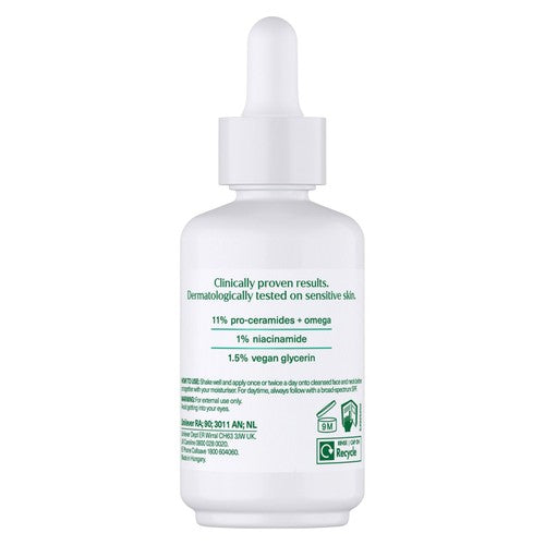 Simple repair face serum with pro-ceramides and omega (British brand)