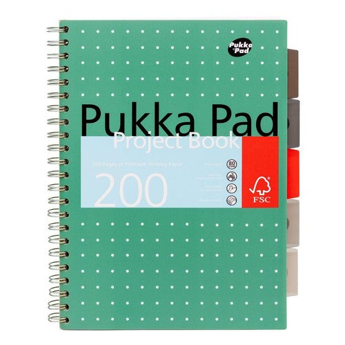 Pukka Pads A4 Metallic Project Book, imported from the UK