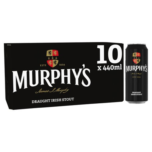 Murphy's Irish Stout can 440ml, imported from the UK