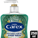 Carex Festive Edition Frosted Eucalyptus and Cedar Antibacterial Handwash