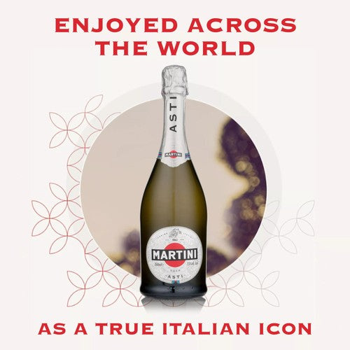 Martini Asti Italian sparkling wine 75cl - British product