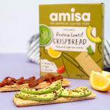 Amisa Protein Lentil Crispbread 100g - British product
