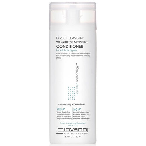 Giovanni Direct Leave-In Weightless Conditioner 250ml, UK version