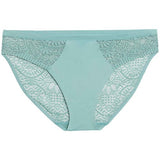 M&S Womens, High Leg Knickers, 8, Teal