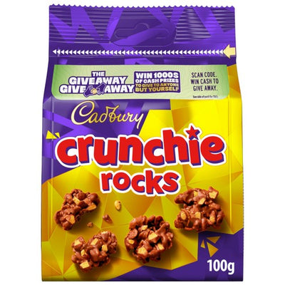 M&S Cadbury Crunchie Rocks Milk Chocolate Clusters 100g- Buy online at McGrocer