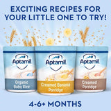 Aptamil baby rice cereal 4 months plus 100g - British product