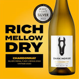 Dark Horse Chardonnay white wine 75cl - British product
