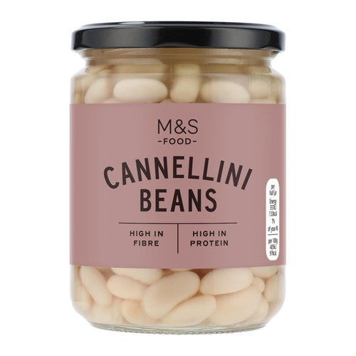 M&S cannellini beans in water (British brand)