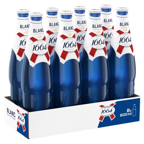 Kronenbourg 1664 Blanc lager 600ml - British product