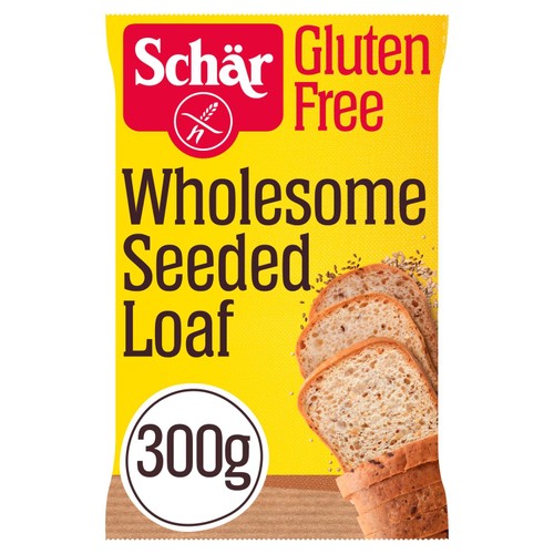 Schar gluten free wholesome seeded loaf 300g (British brand)