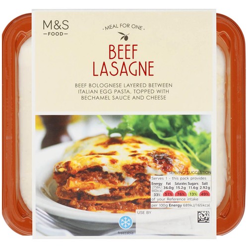 MS Beef Lasagne
