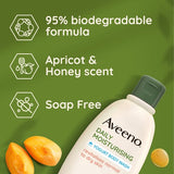 Aveeno Daily Moisturising Yogurt Body Wash with Apricot Scent