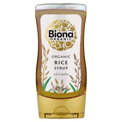 M&S Biona Organic Brown Rice Malt Syrup Natural Syrup 350g- Buy online at McGrocer