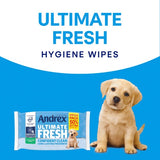 Andrex Ultimate Fresh Wipes Odour Control Quad Pack Moist Tissues