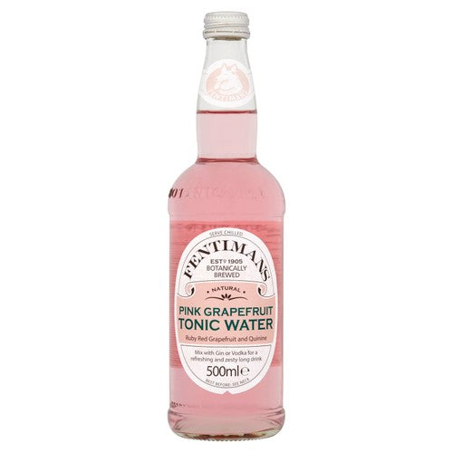 Fentimans pink grapefruit tonic water 500ml - British product