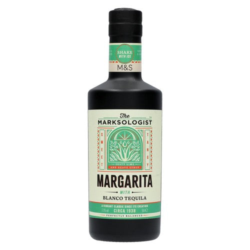 M&S The Marksologist Margarita tequila cocktail 50cl, imported from the UK
