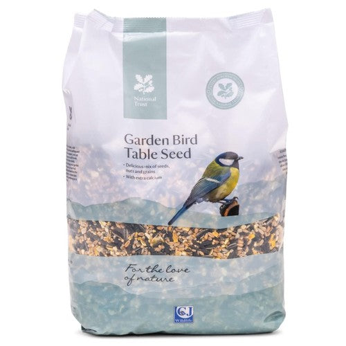 Garden Bird Table Seed Mix with Sunflower Hearts and Peanuts