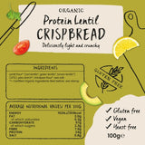 Amisa Protein Lentil Crispbread 100g - British product