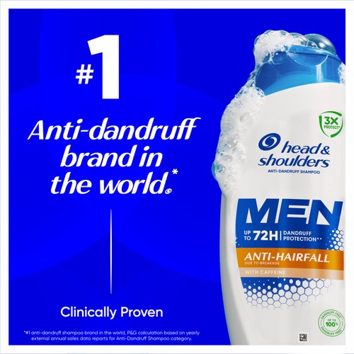 Head & Shoulders Men's Anti-Dandruff Shampoo 330ml, UK version