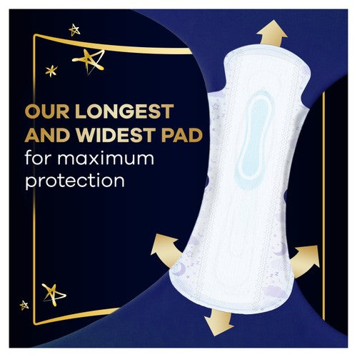 Always Ultimate Night With Wings sanitary towels Size 6 - British product