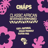 Chaps Premium Zobo Hibiscus Drink, imported from the UK