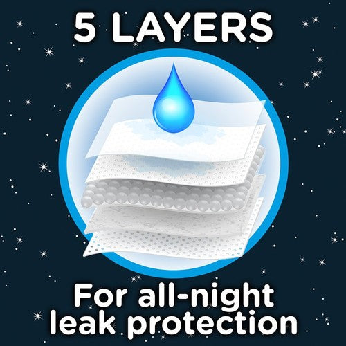 Huggies nighttime absorbent pants for boys age 4-7 years mega pack - British product