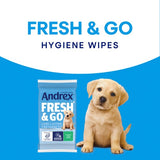 Andrex Fresh and Go Flushable Hygiene Wipes Travel Pack 12 Sheets - British product