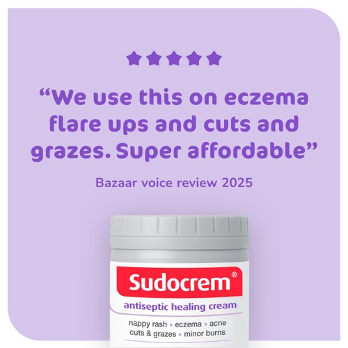 Sudocrem Antiseptic Healing Cream 125g (British brand)