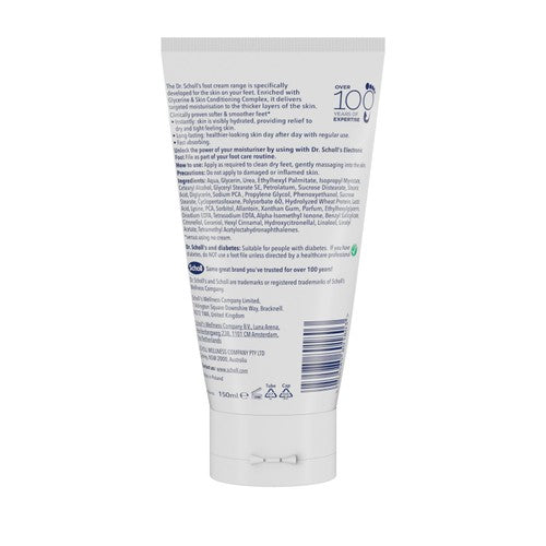 Scholl Daily Hydrating foot cream 150ml, British brand