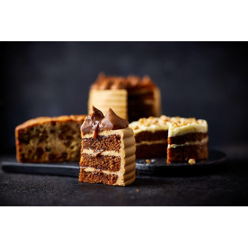 M&S Iced Madeira Cake with vanilla buttercream and raspberry jam 310g, imported from the UK