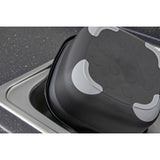Addis Washing Up Bowl Black Grey 8.5 Litre - British product