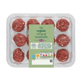 M&S Organic British 12 Beef Meatballs